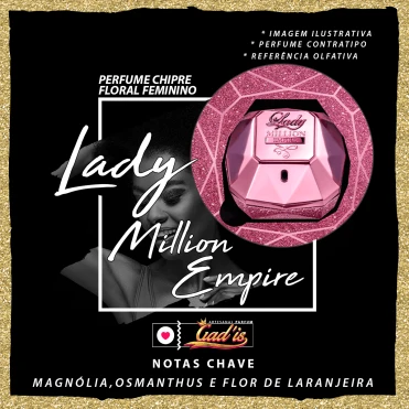 Perfume Similar Gadis 764 Inspirado em Lady Million Empire Contratipo